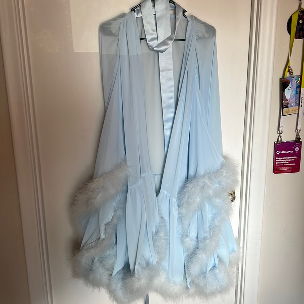 Baby Blue Robe